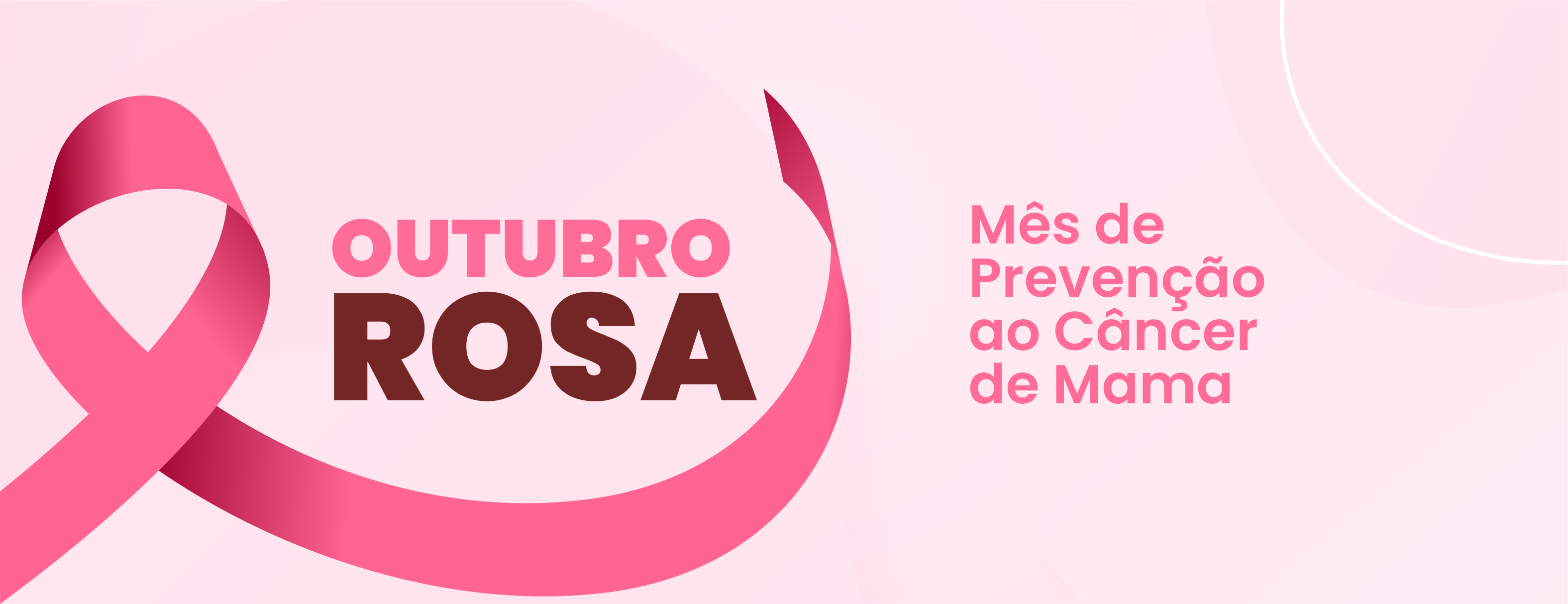 Outubro é o mês de prevenção ao Câncer de Mama