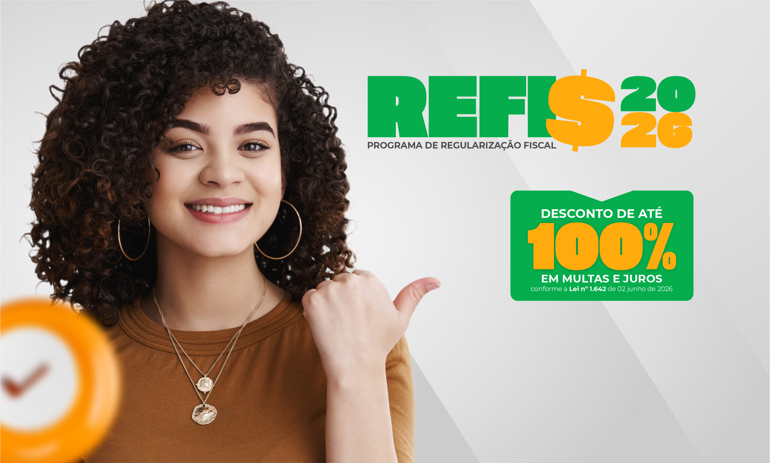 Imagem da notícia: Prefeitura de Fundão lança REFIS 2026 com até 100% de desconto em multas e juros