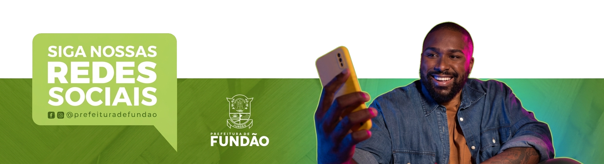 Siga nossas redes sociais