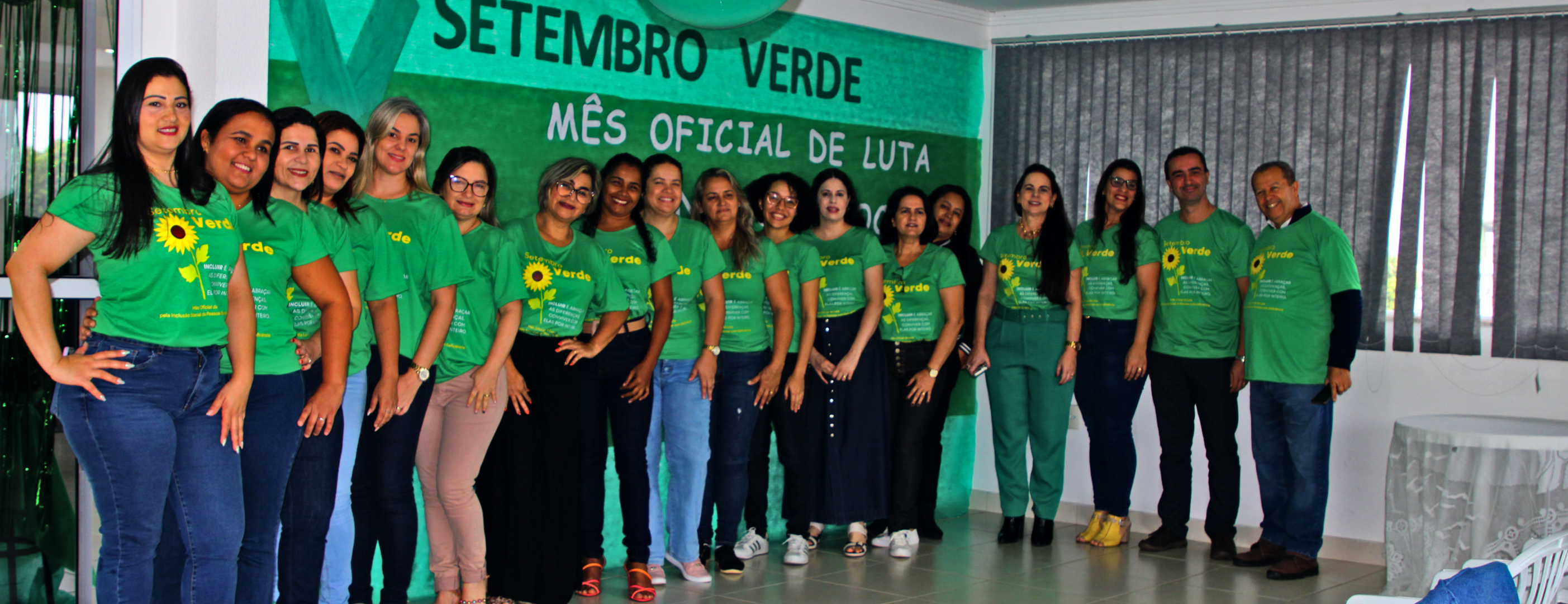 Secretaria de Educação promove ações sobre o mês de Setembro Verde em prol da inclusão