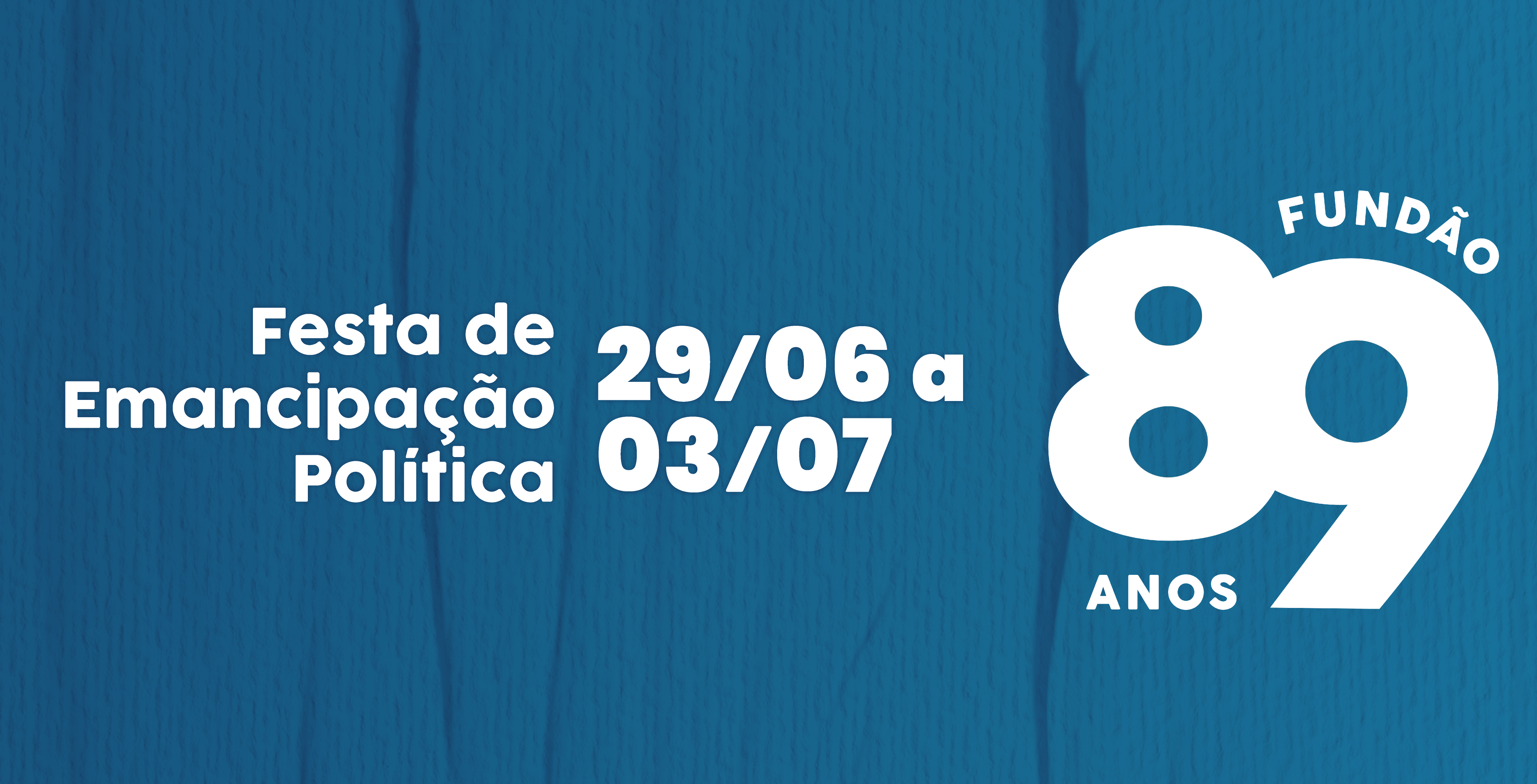 89 ANOS DE EMANCIPAÇÃO POLÍTICA DE FUNDÃO