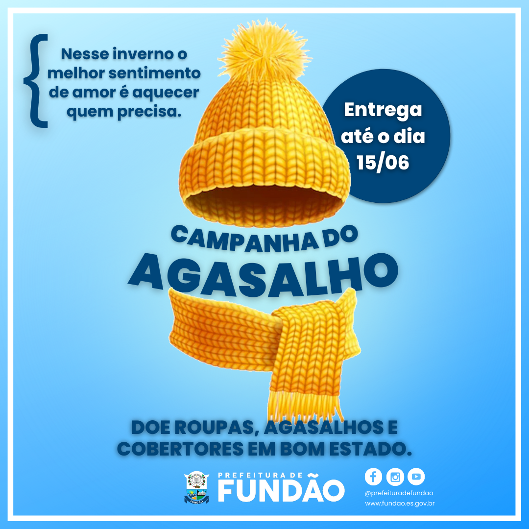 CAMPANHA DO AGASALHO
