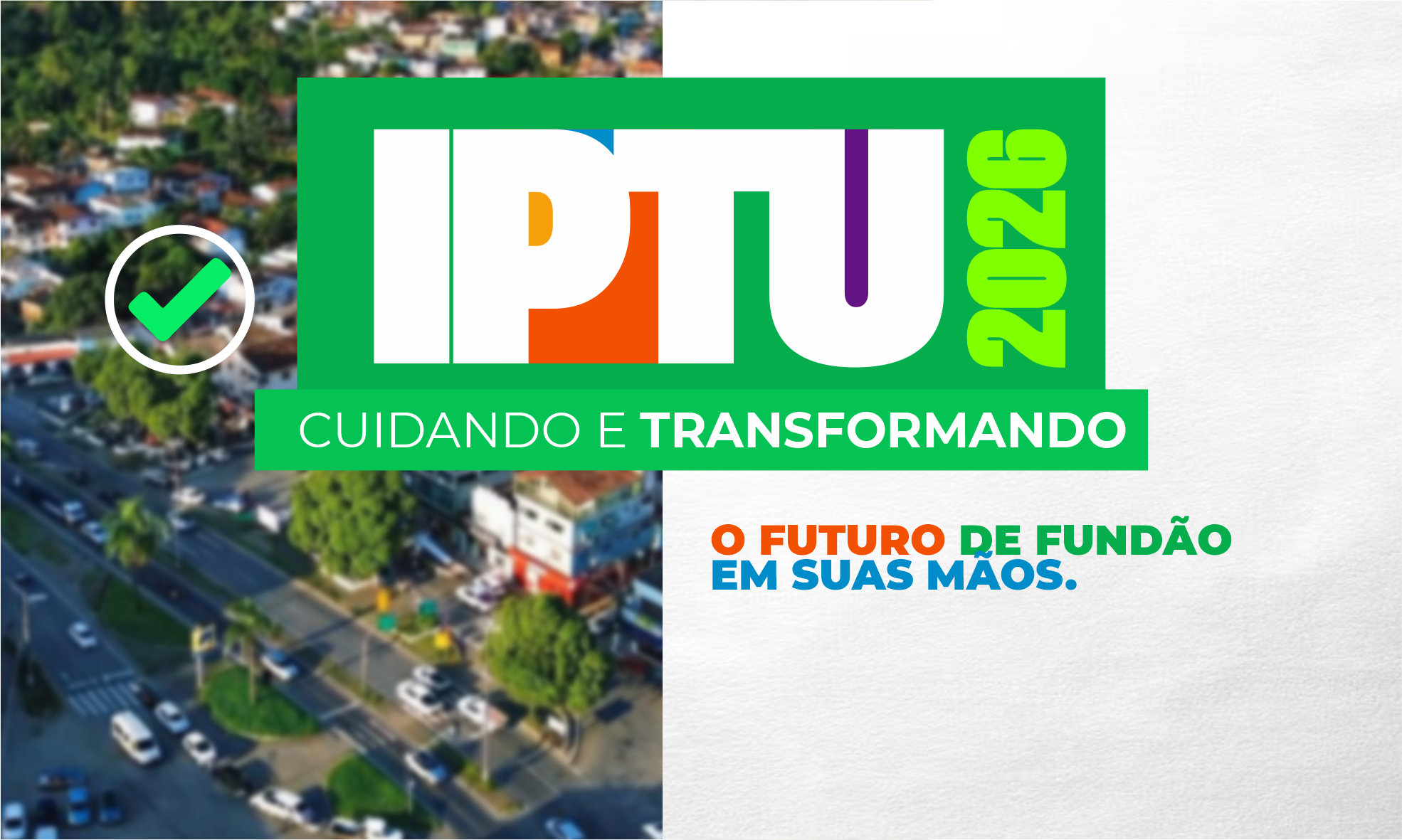 Prefeitura de Fundão disponibiliza IPTU 2026 com desconto de 15% para pagamento em cota única