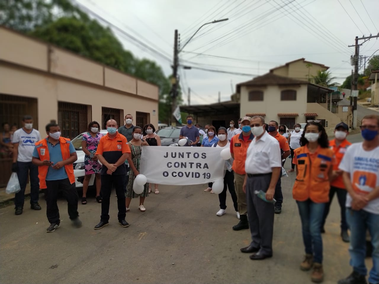 Semus faz ação educativa em combate ao coronavírus em Timbuí 