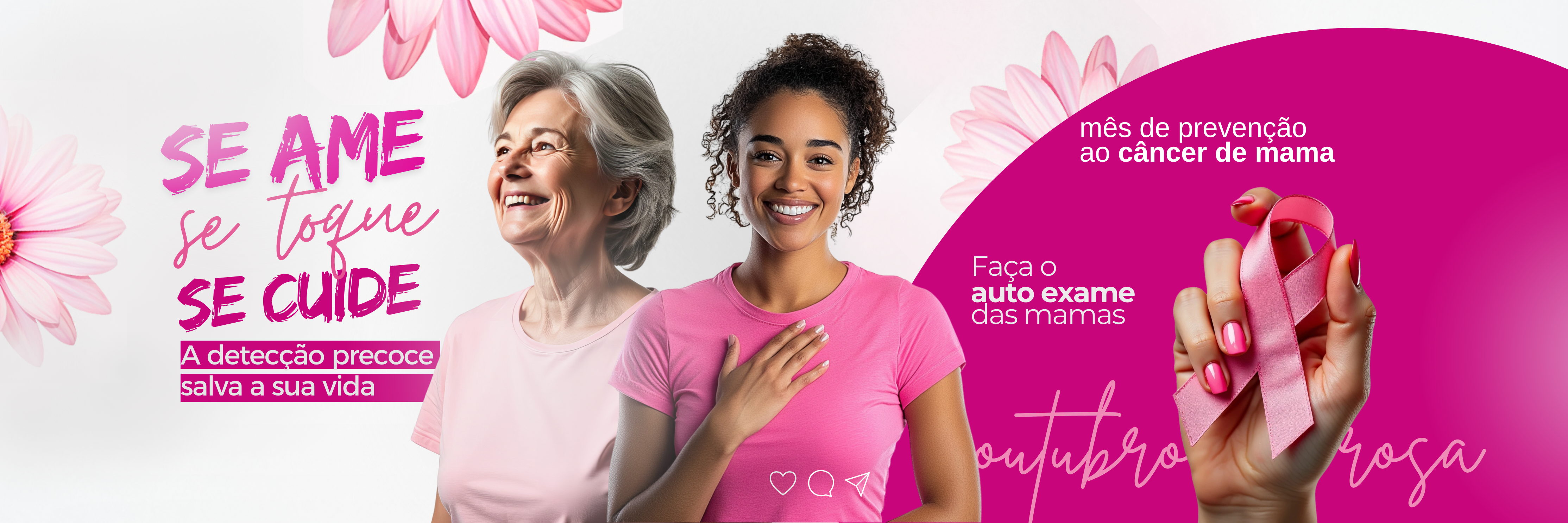 Prefeitura de Fundão intensifica ações de prevenção ao câncer durante o outubro rosa