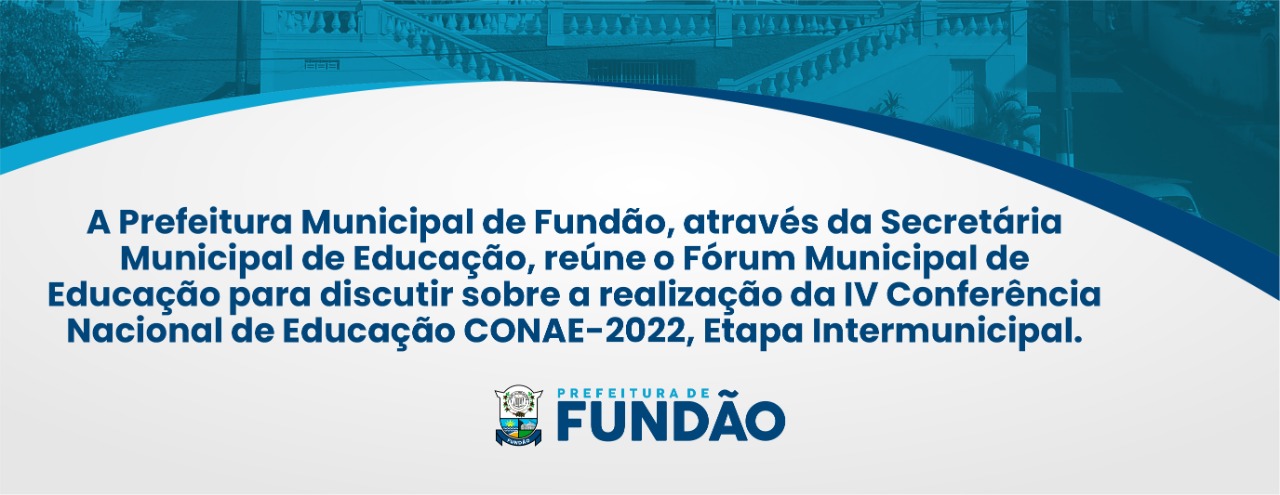  IV Conferência Nacional de Educação CONAE-2022-Etapa Intermunicipal