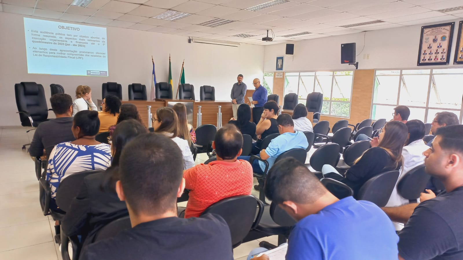 Secretarias de Saúde e Finanças realizam Audiência Pública para apresentação orçamentária e financeira do 1º quadrimestre de 2023 